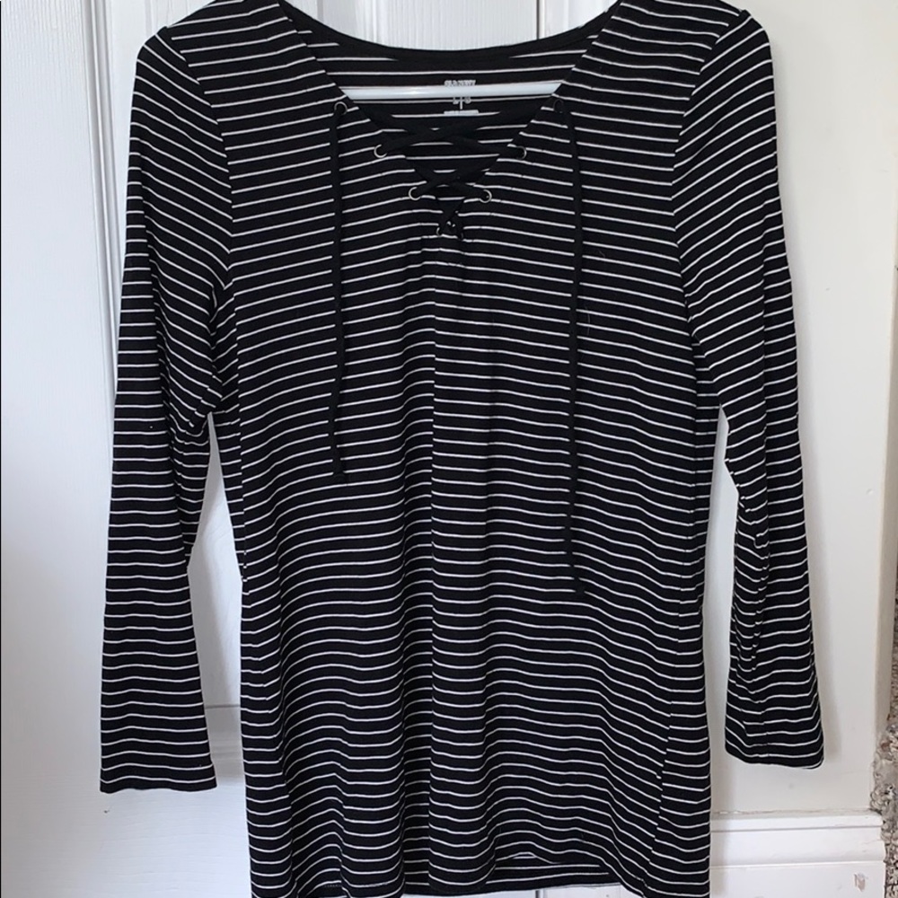 Old Navy striped top